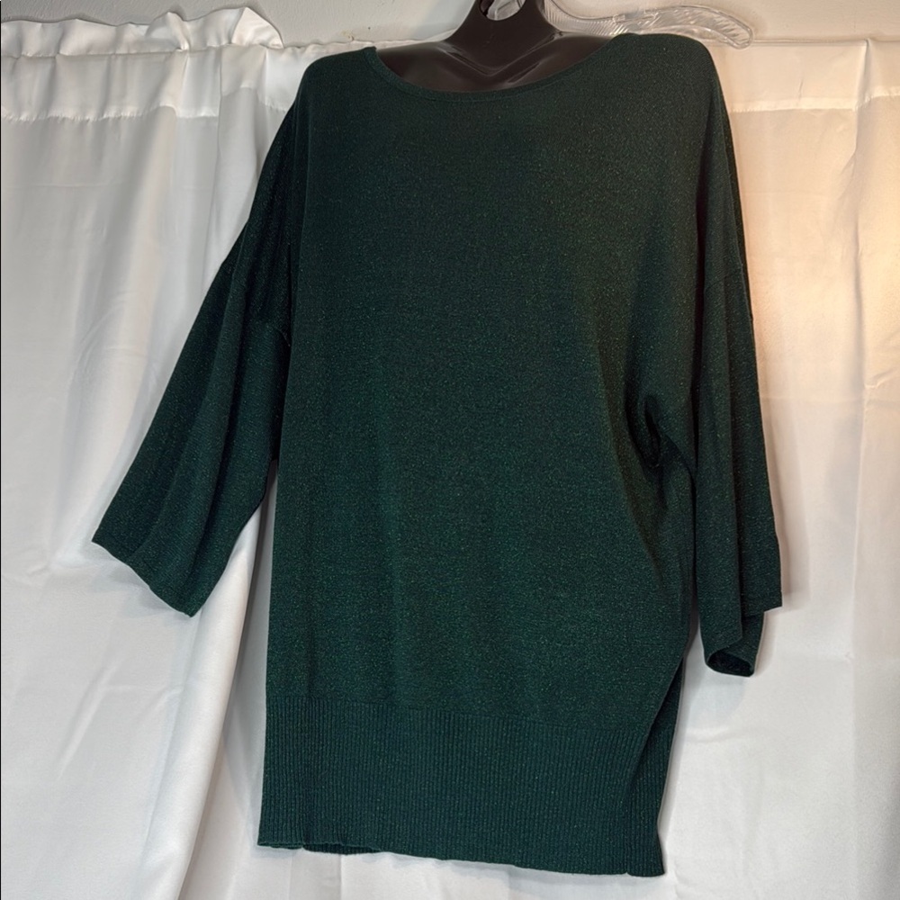Elegant Green Women's Sweater Cardigan
